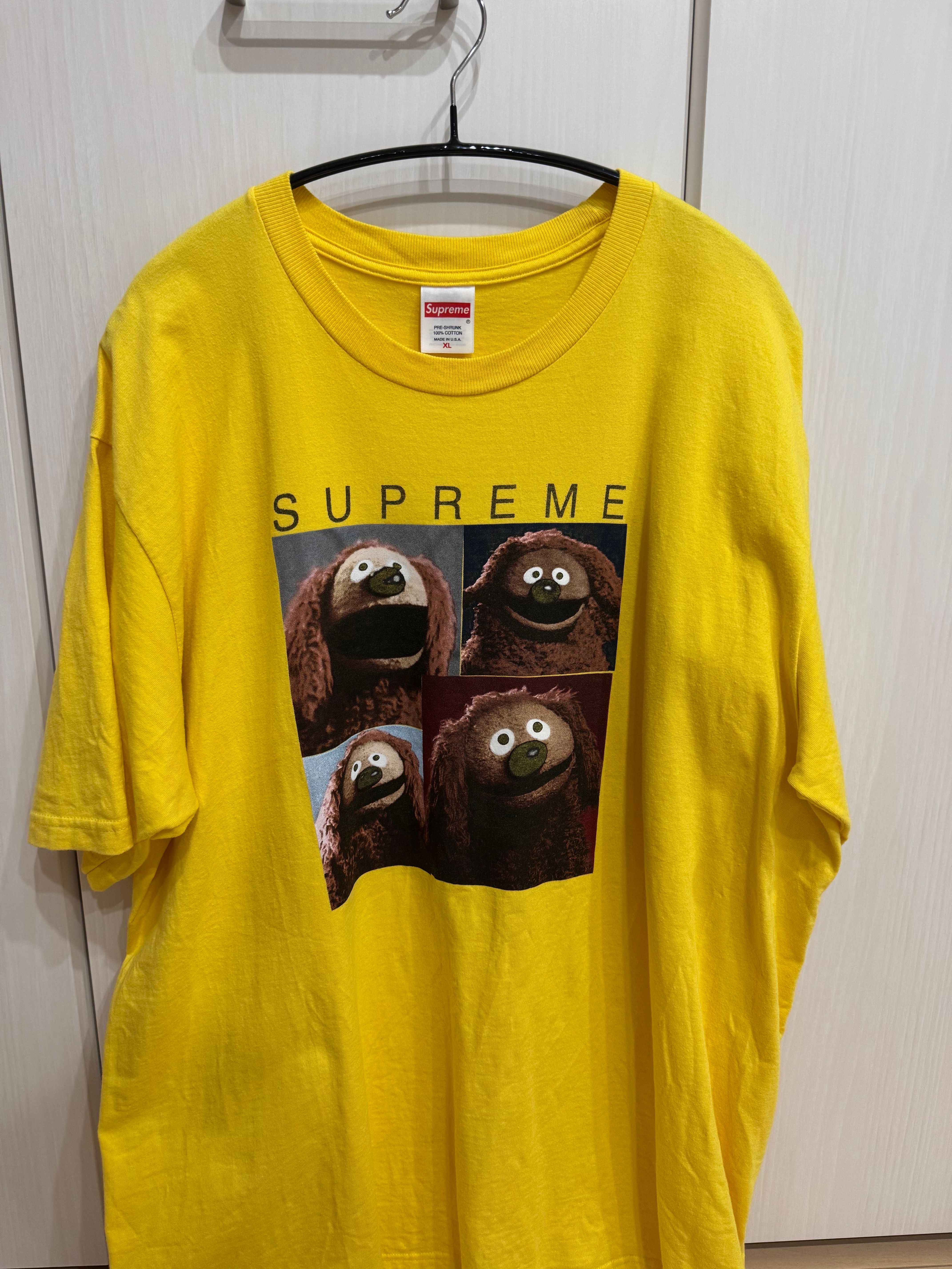 Supreme Rowlf Tee "Yellow"