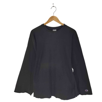 90S メキシコ製 REVERSE WEAVE 目あり クルーネックスエット【1142357326750】