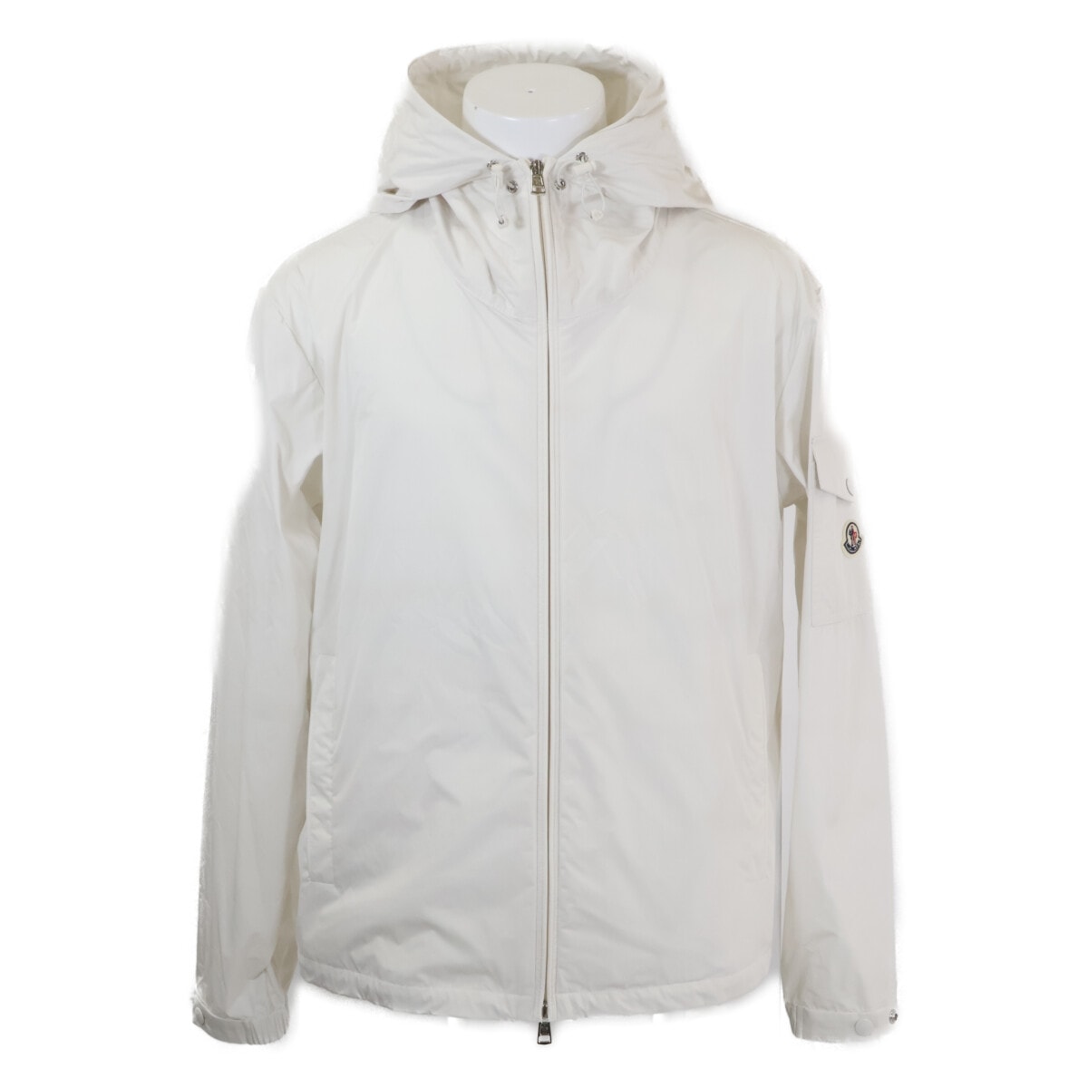 モンクレール 美品 24年製 SASSIERE フード付き ジップアップ ナイロンジャケット 1