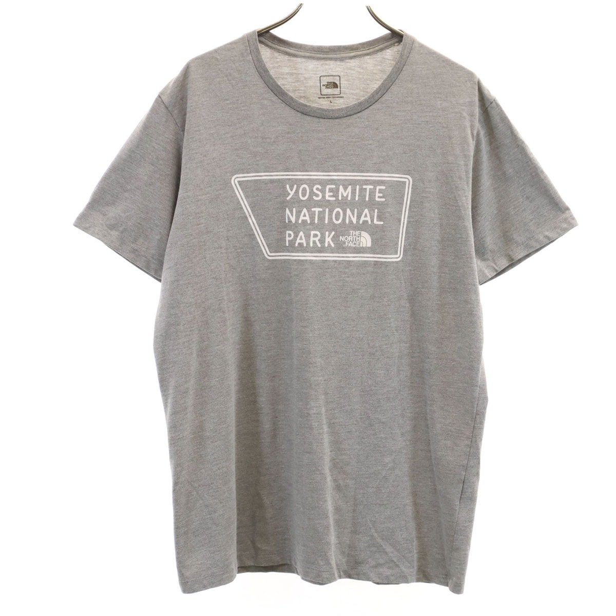 THE NORTH FACE ノースフェイス ヨセミテ国立公園 半袖 Tシャツ L グレー NT31894 アウトドア
