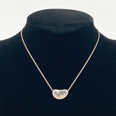 TIFFANY&Co.(ティファニー) エルサ ペレッティ ビーン ラージサイズ Ag925 ネックレス シルバー