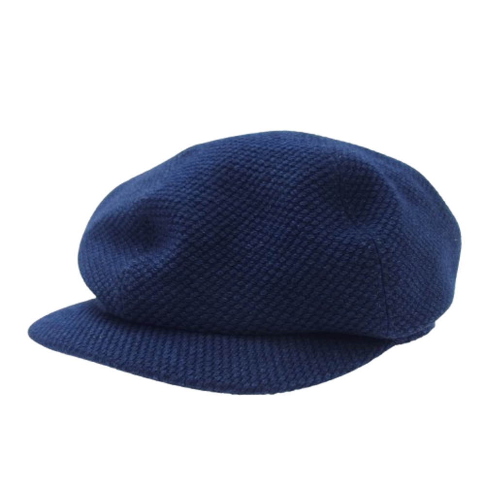 PORTER CLASSIC ポータークラシック 帽子 PC KENDO CASQUETTE W/SILVER BUTTON 剣道 ケンドー キャスケット 帽子 ネイビー系【中古】