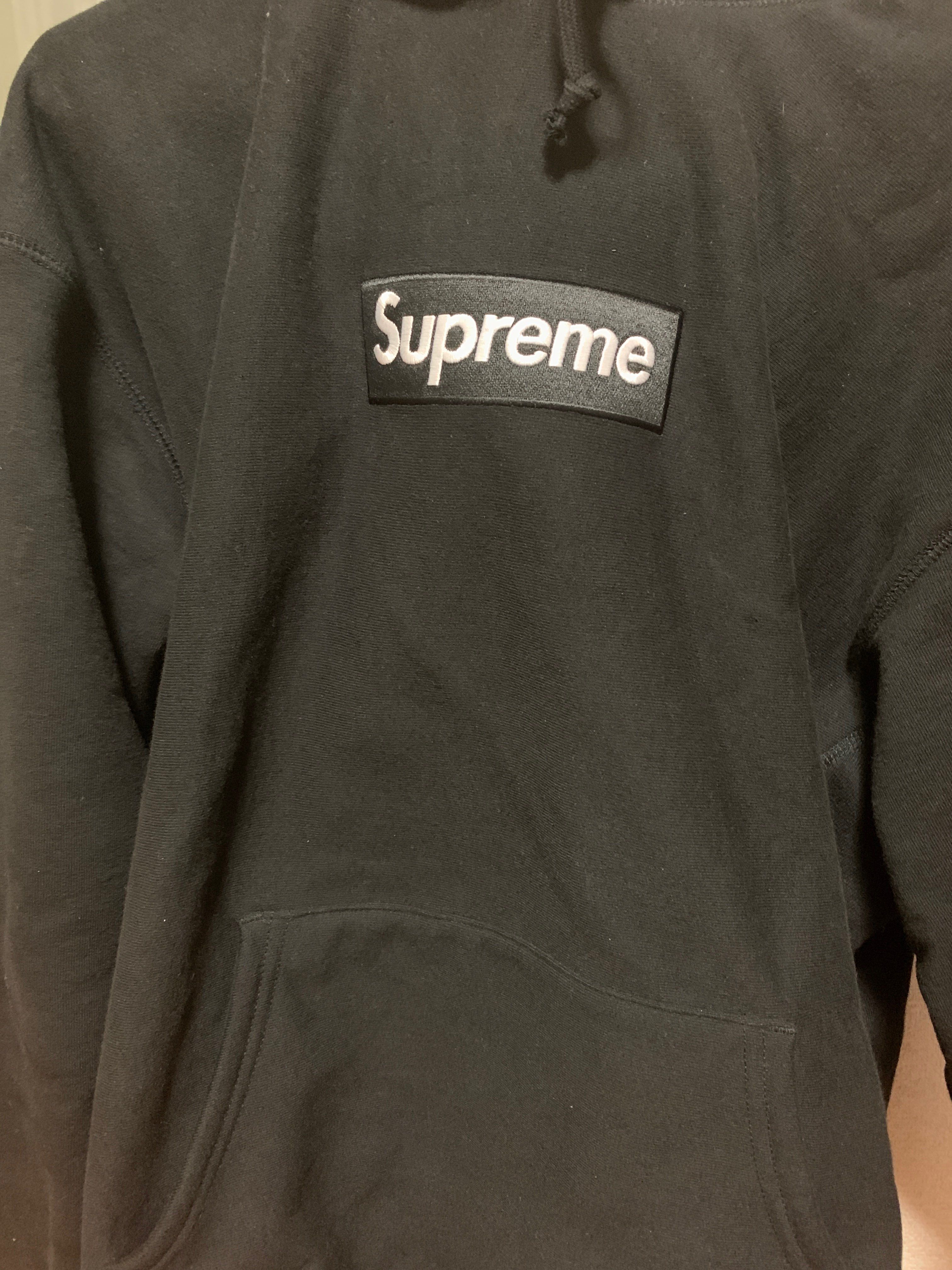 Supreme Box Logo Hooded Sweatshirt "Black" (21FW)