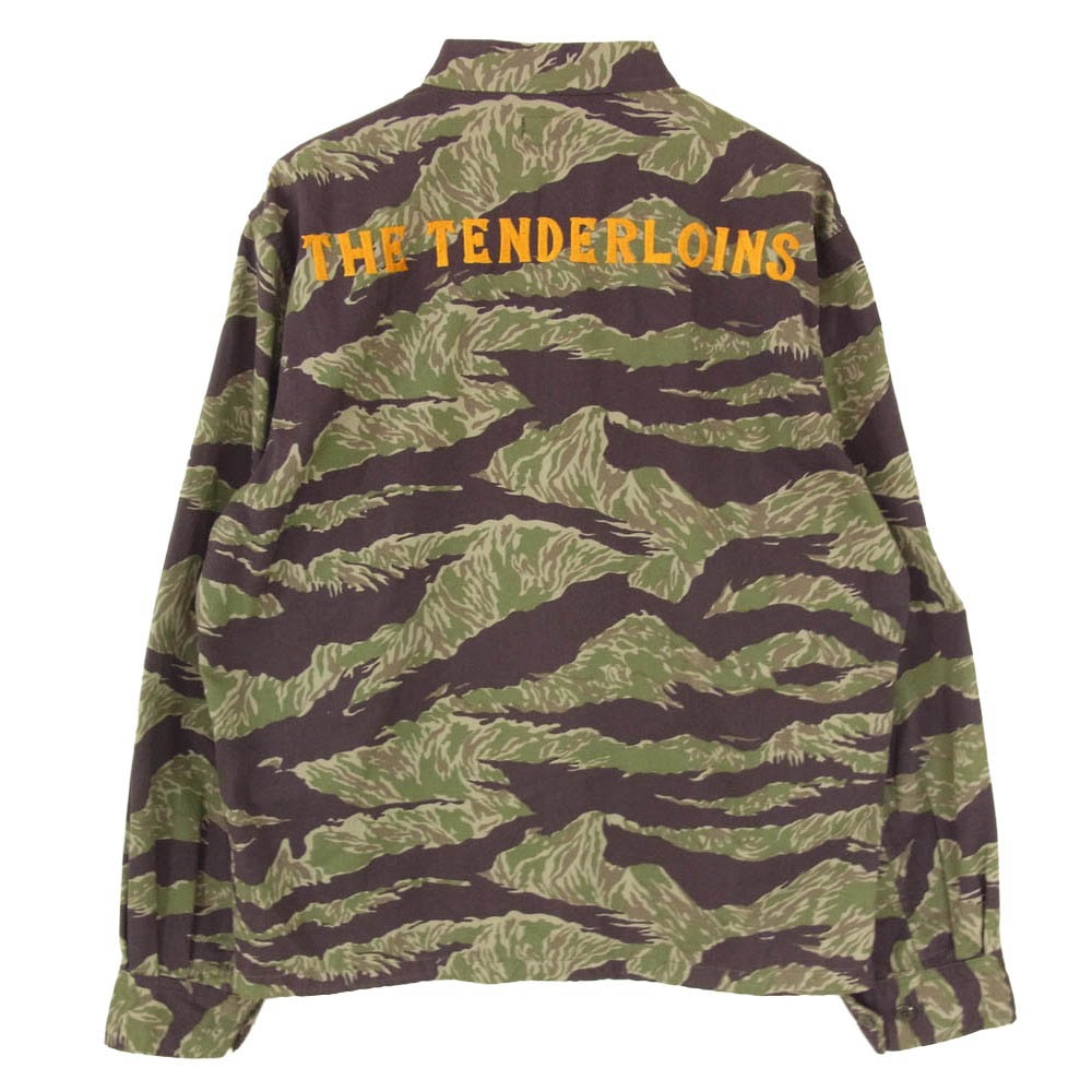 D (傷や汚れあり)】TENDERLOIN テンダーロイン T-BAMBOO JKT 象刺繍