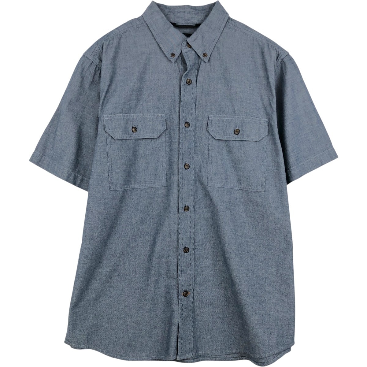 古着 カーハート Carhartt Loose Fit 半袖 シャンブレーシャツ メンズL相当/eaa658064