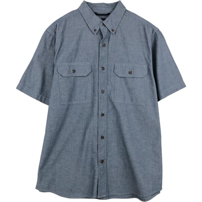 古着 カーハート Carhartt Loose Fit 半袖 シャンブレーシャツ メンズL相当/eaa658064