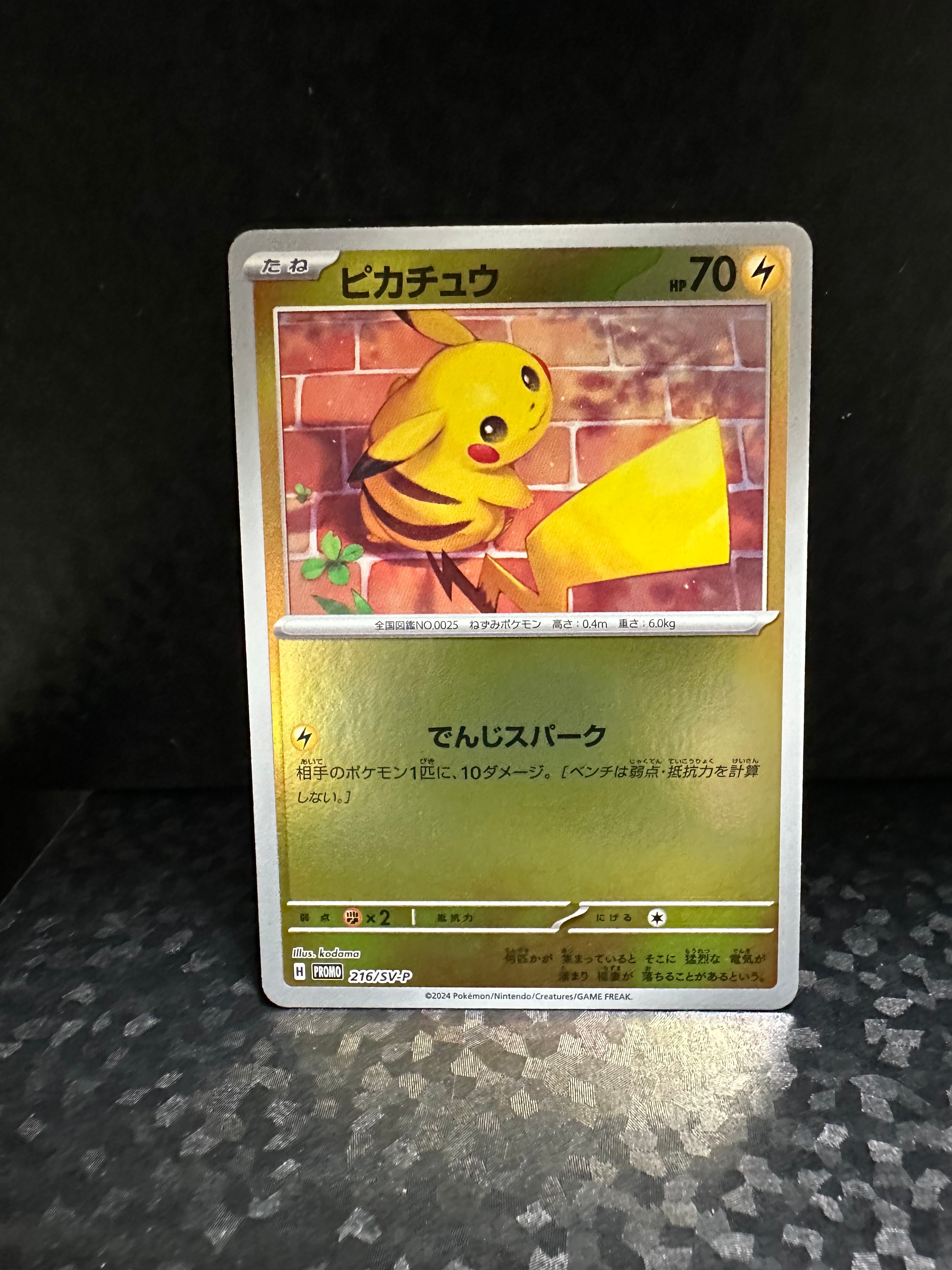 ピカチュウ P [SV-P 216](プロモカードパック「ポケカの夏がキタ