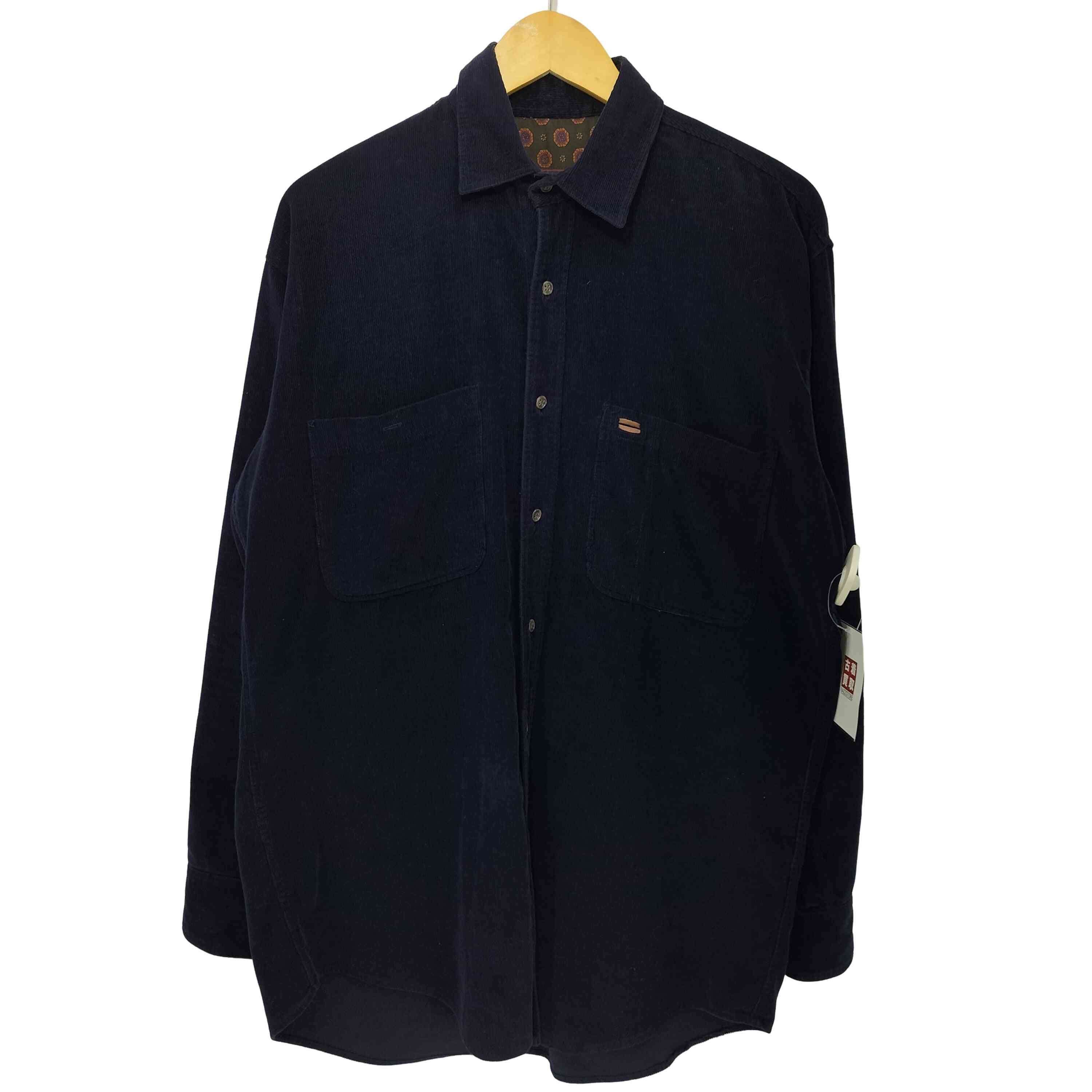 90s WEATHERGEAR コーデュロイ L/S シャツ【1142752101532】