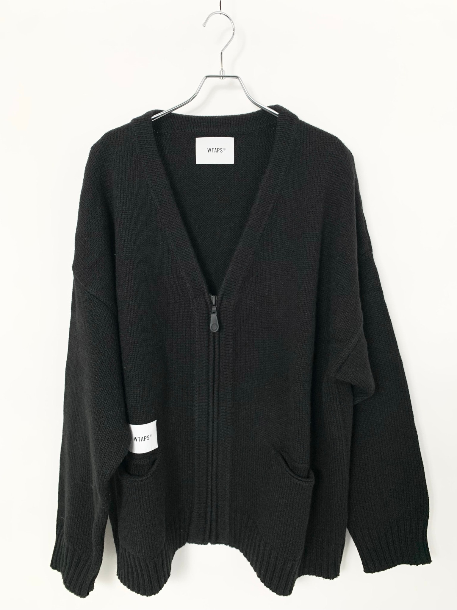 WTAPS Palmer / Sweater / Acrylic "Black"