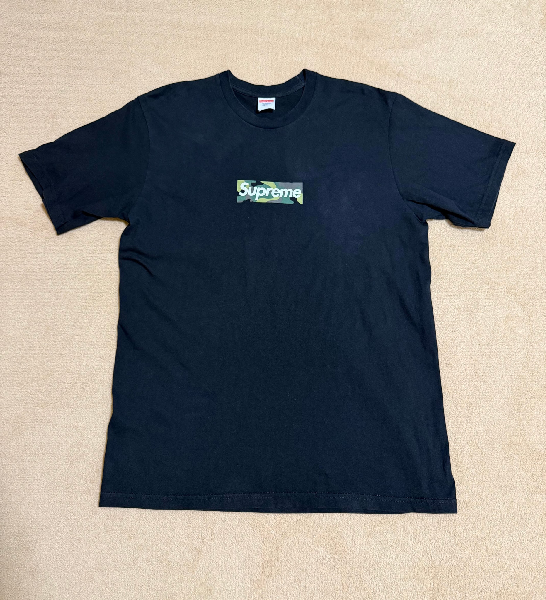 Supreme Box Logo Tee "Black" (23FW)