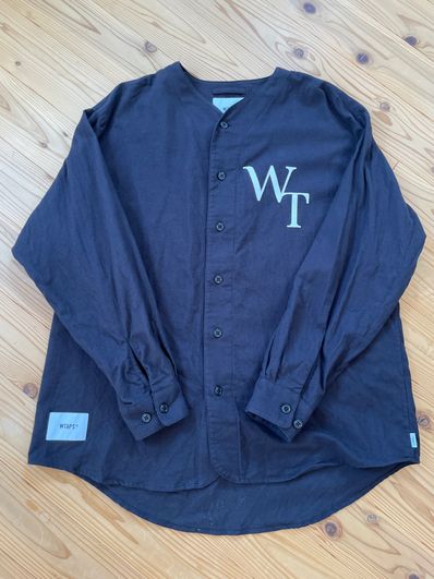 Wtaps League 02 / LS / Cotton. Twill. League "Black"