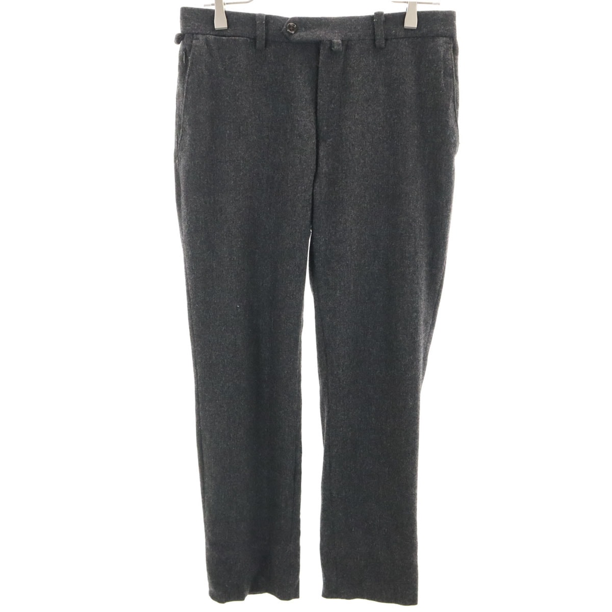 BEAMS ビームス ウール スラックスパンツ S グレー