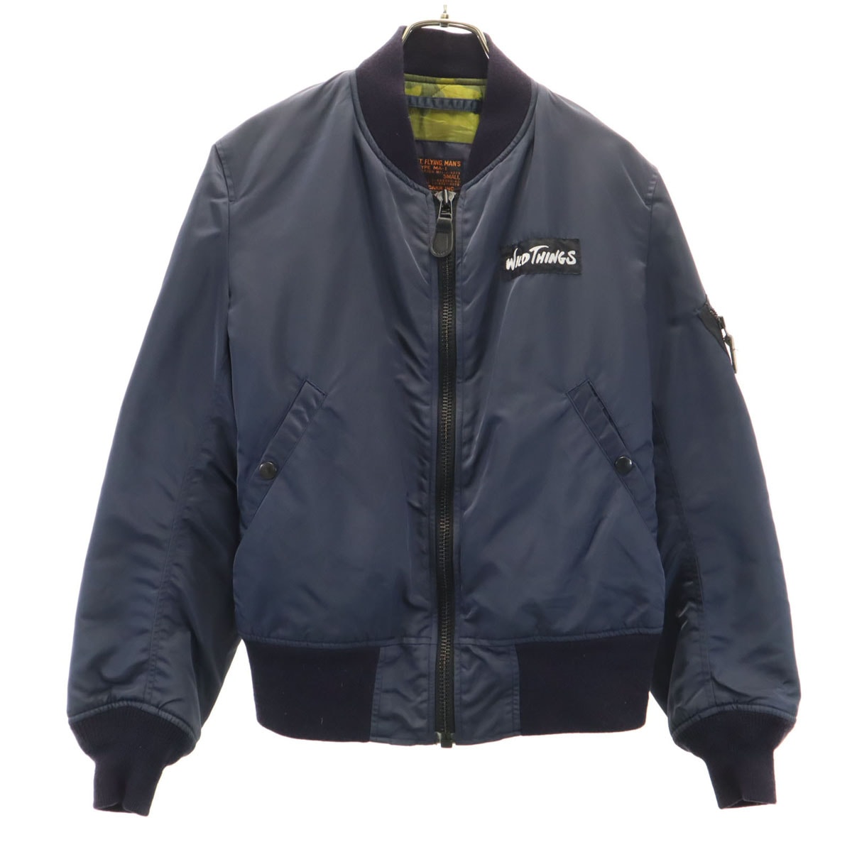 WILDTHINGS ワイルドシングス MA-1 フライトジャケット S ネイビー