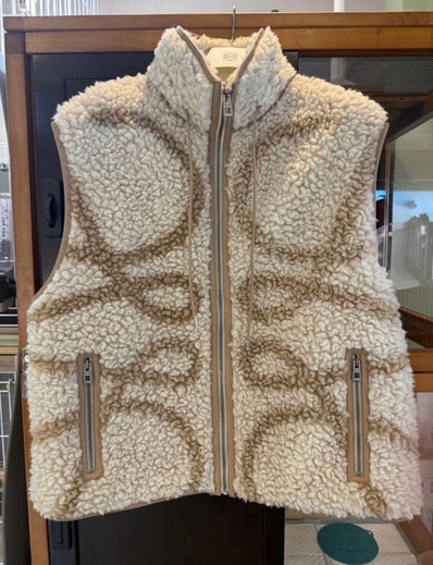 LOEWE Two-Tone Pile Vest "Multicoloured"