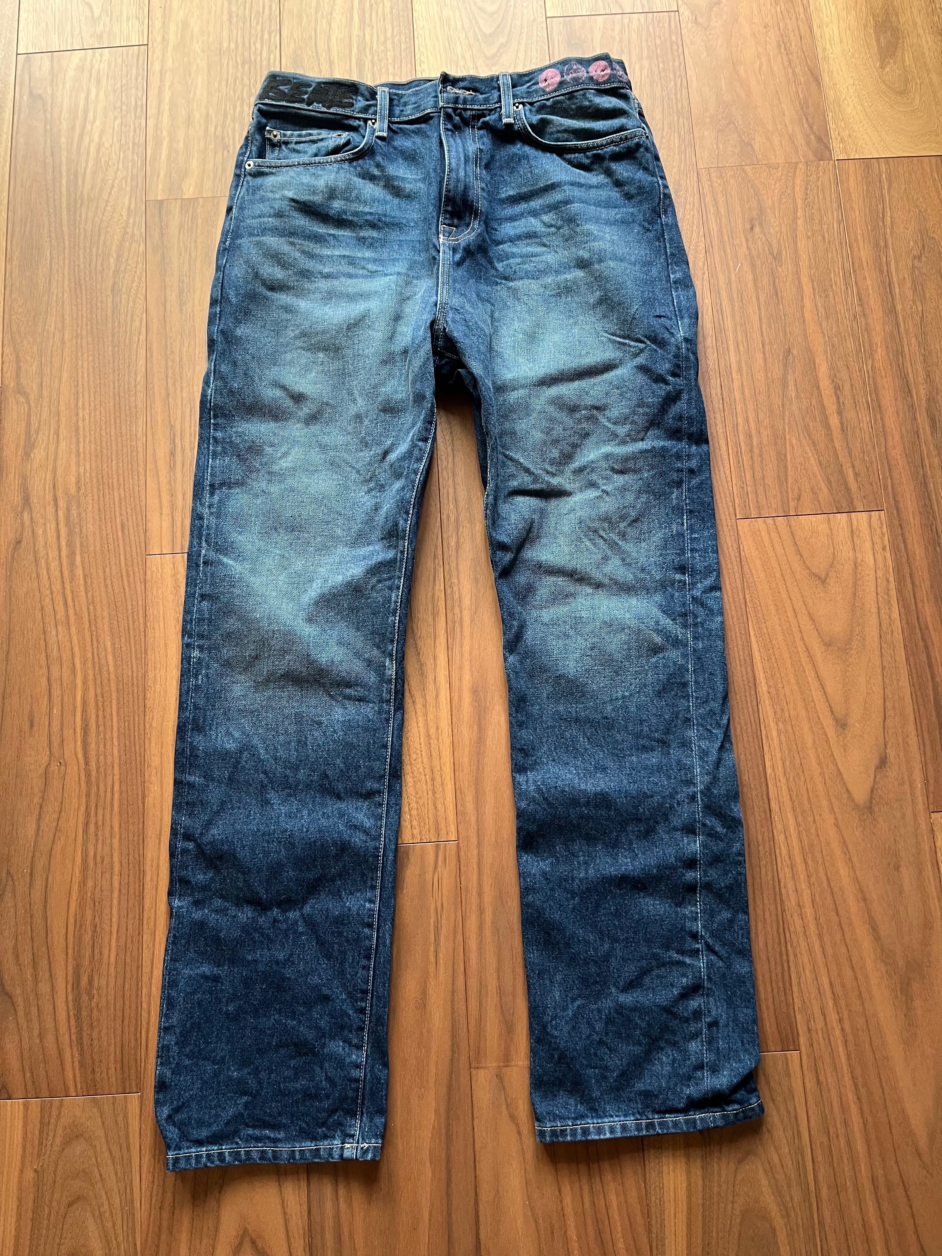 Travis Scott Cactus Jack For Fragment From Our Minds Denim Pant "Blue"