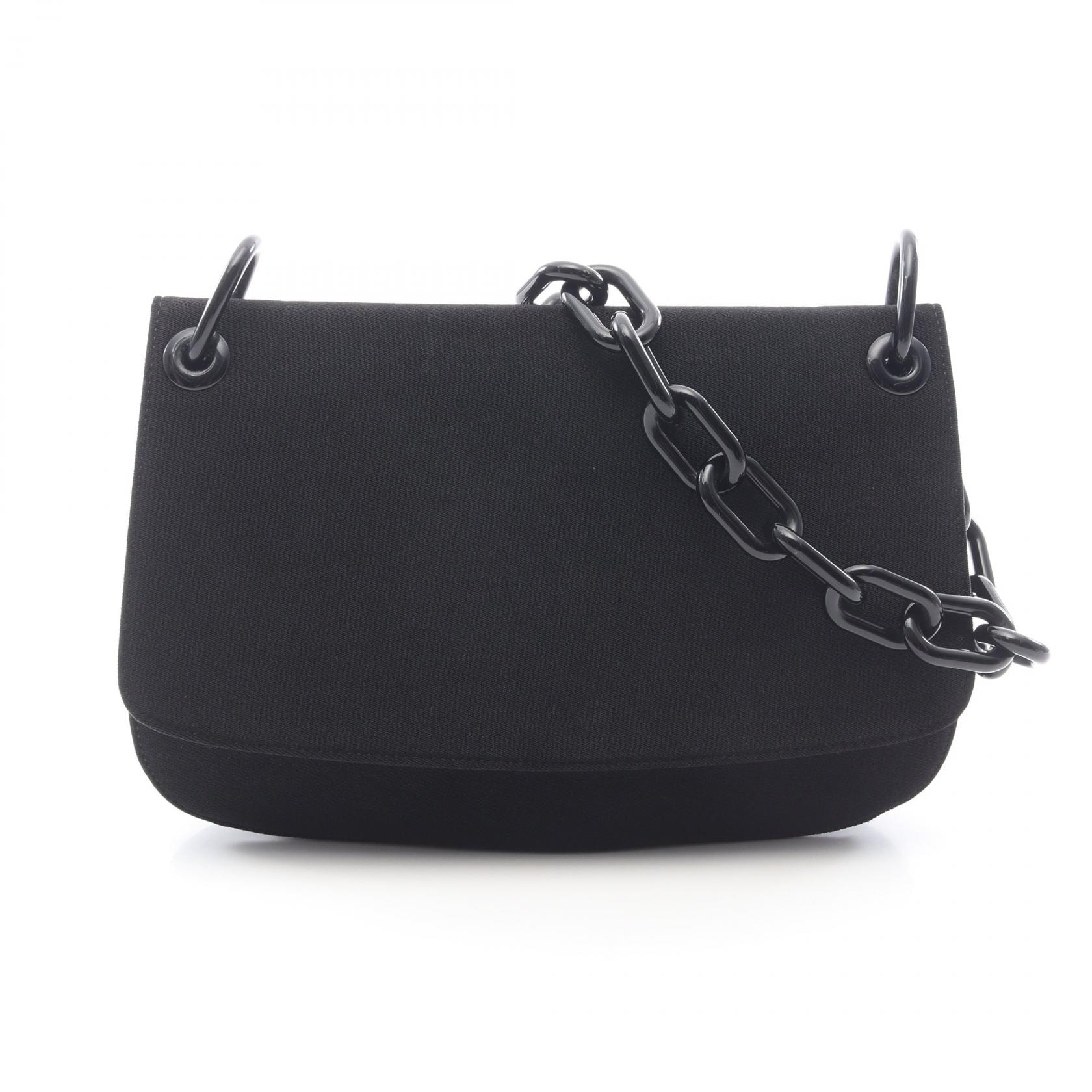 プラダ PRADA TESSUTO SWING プラスチック ショルダーバッグ バッグ ナイロン レディース ブラック系 【中古】