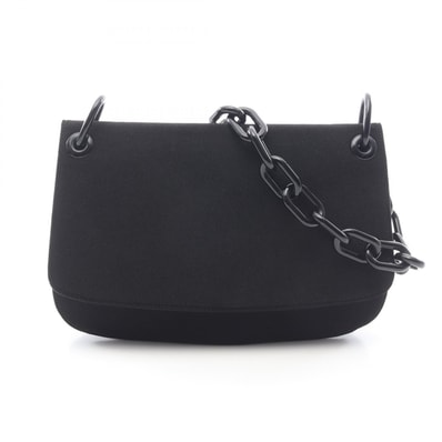 プラダ PRADA TESSUTO SWING プラスチック ショルダーバッグ バッグ ナイロン レディース ブラック系 【中古】