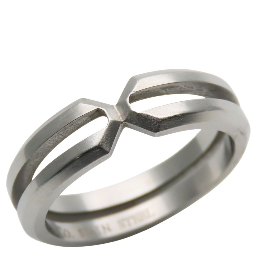 【中古】 ティファニー リング・指輪 ステンレススチール シルバー パロマピカソ アクセサリー メンズ 男性 TIFFANY&Co.