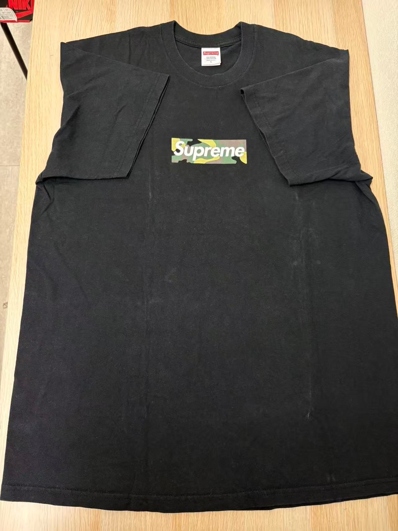 Supreme Box Logo Tee "Black" (23FW)