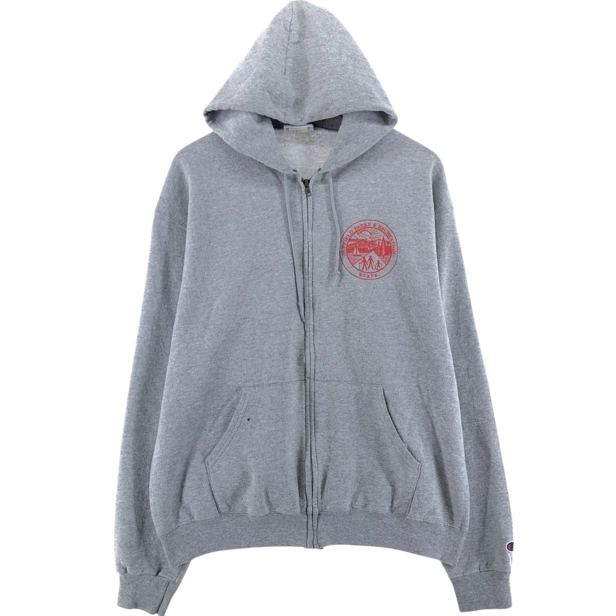 古着 チャンピオン Champion スウェットフルジップパーカー メンズL相当/eaa513195