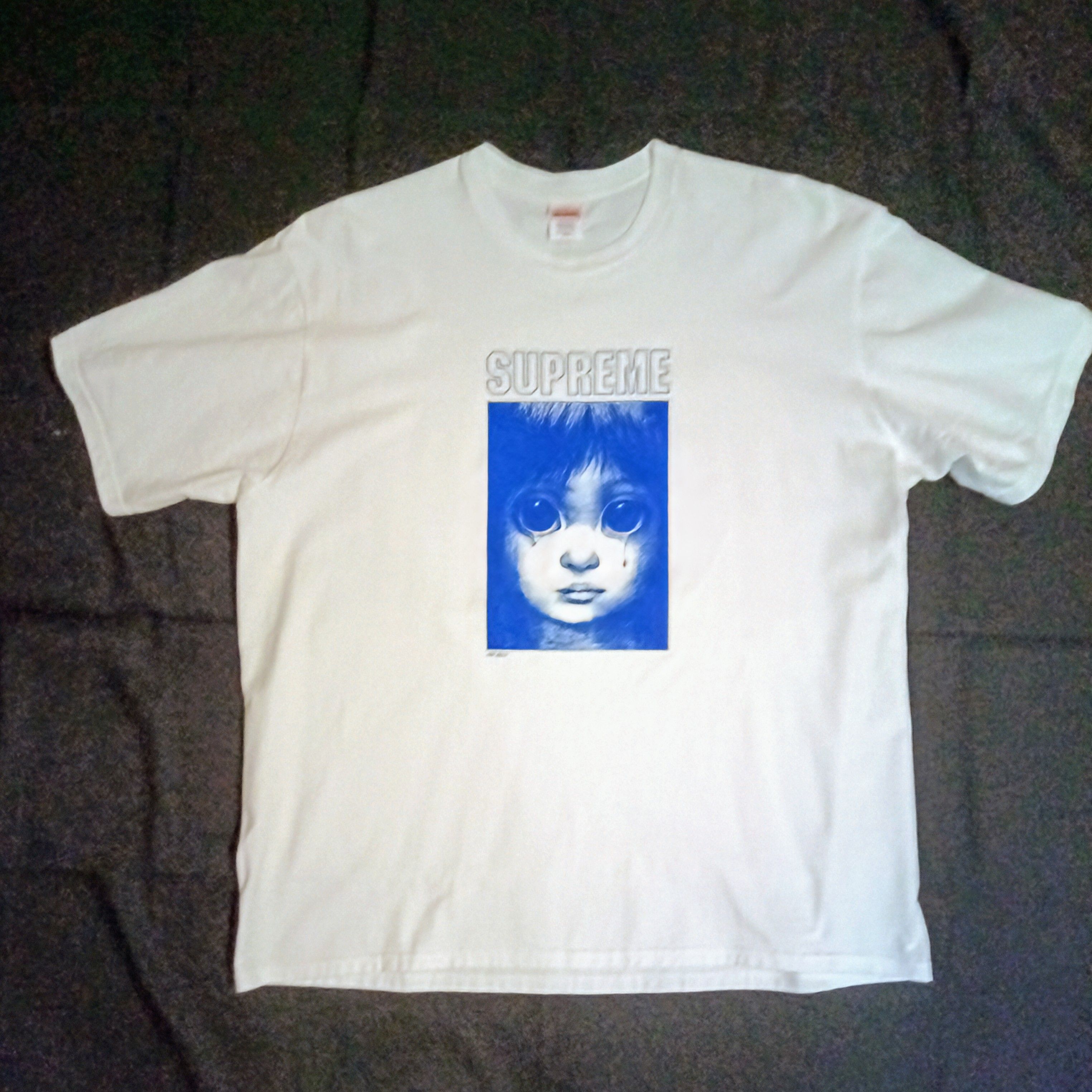 Supreme Margaret Keane Teardrop Tee "White"