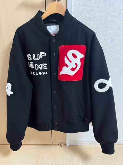 Supreme Tourist Varsity Jacket "Black"