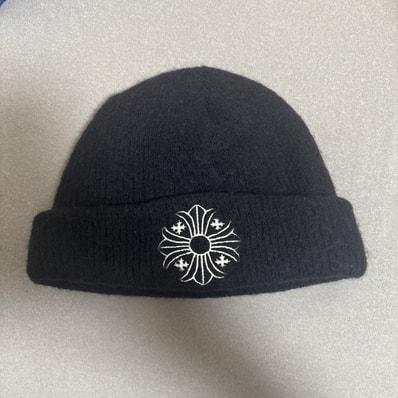 Chrome Hearts CH Plus Wool Beanie "Black/White"