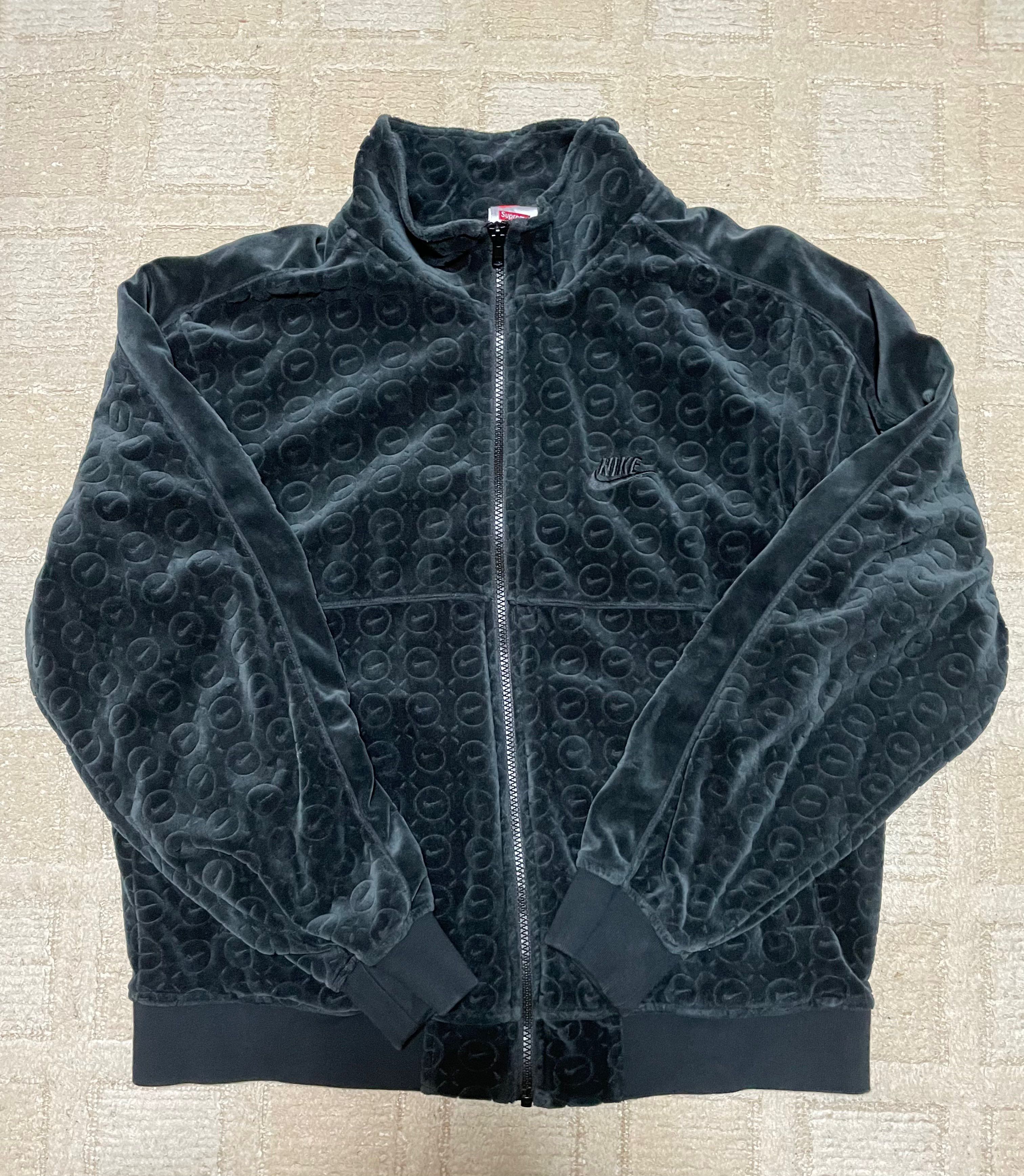 Supreme / Nike® Velour Track Jacket "Black"