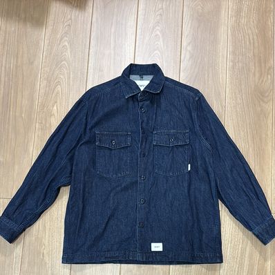 Wtaps Cbw / LS / Cotton. Denim "Indigo"