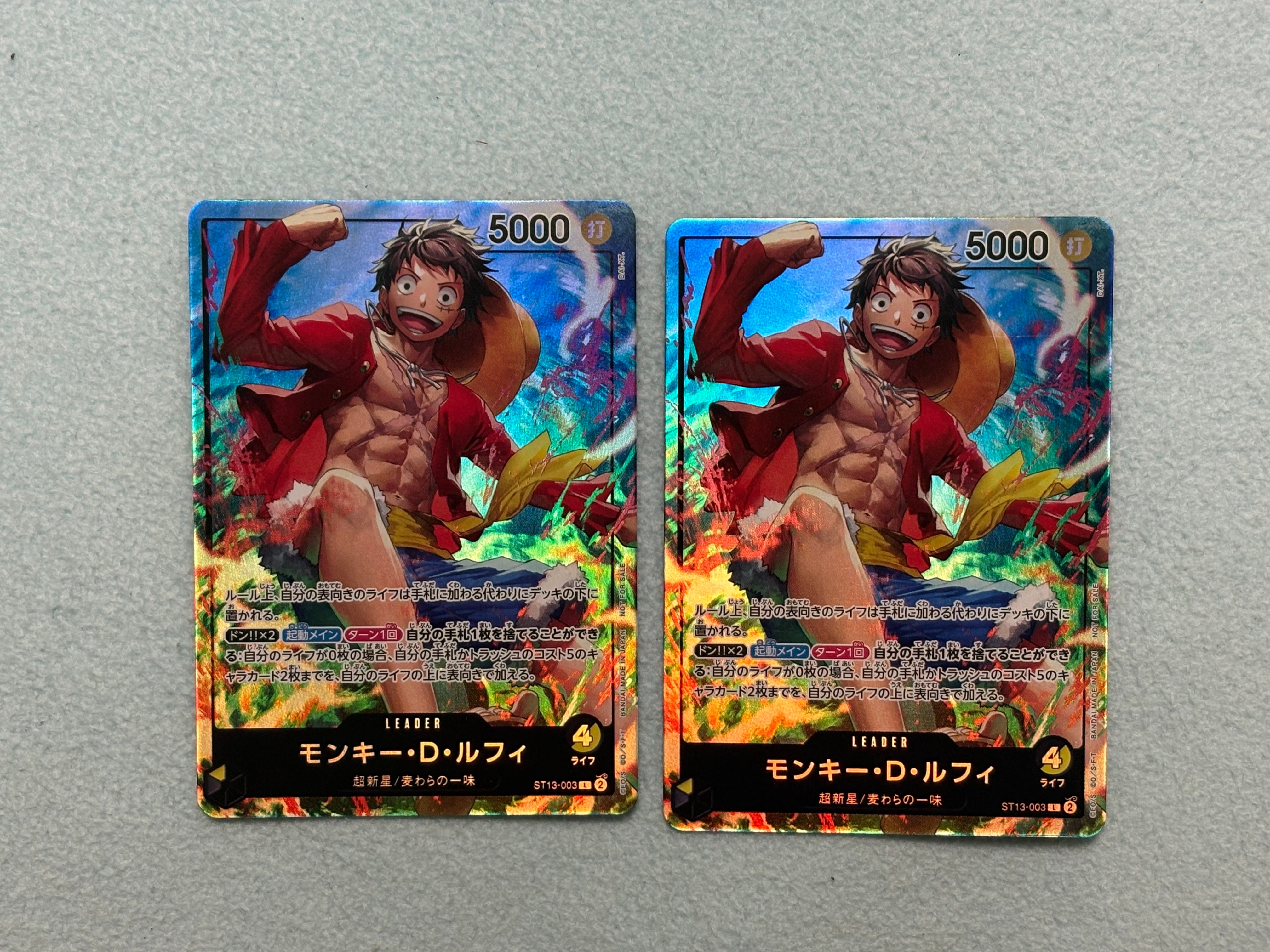 モンキー・D・ルフィ L [ST13-003](プロモーションカード「セブンイレブンコラボ」)