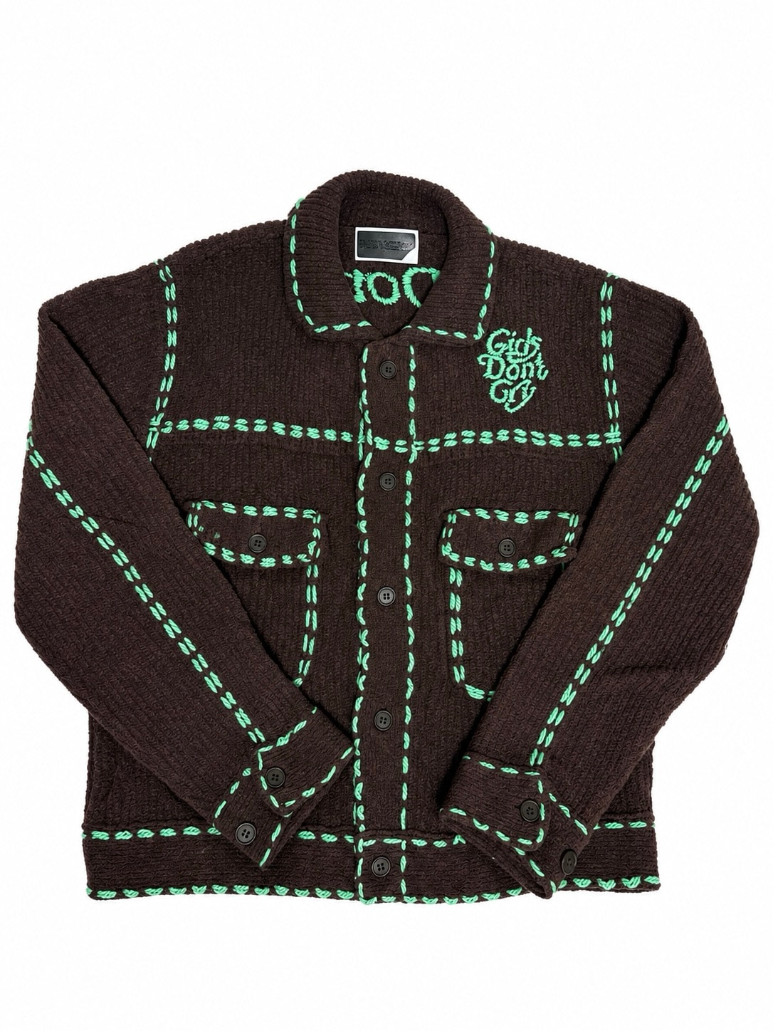 VERDY x Phingerin Girls Don't Cry Jacket "Brown"