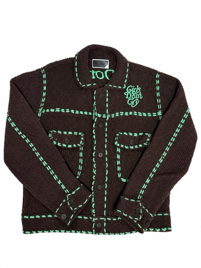 VERDY x Phingerin Girls Don't Cry Jacket "Brown"