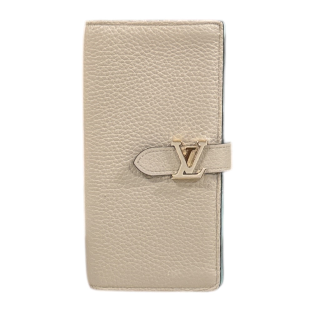 ルイヴィトン ヴェルティカルウォレット 長財布 レザー M81367 レディース LOUIS VUITTON  中古