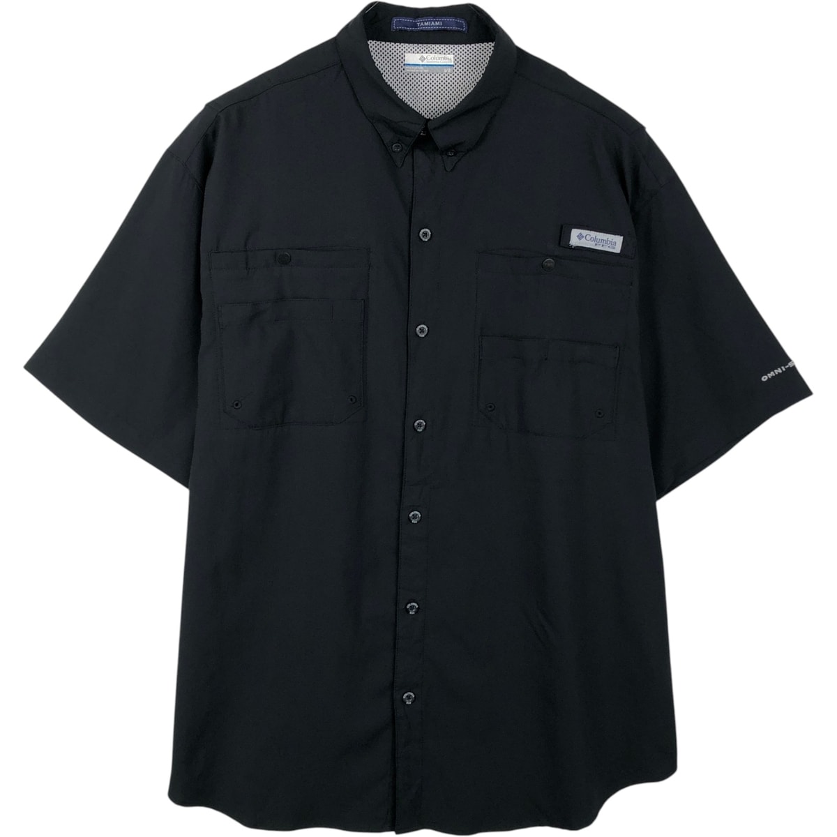 古着 コロンビア Columbia 半袖 フィッシングシャツ メンズL相当/eaa655357