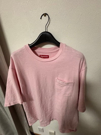 Supreme S/S Pocket Tee "Light Pink"