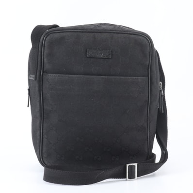 ■美品 グッチ GGキャンバス 122759 ショルダーバッグ