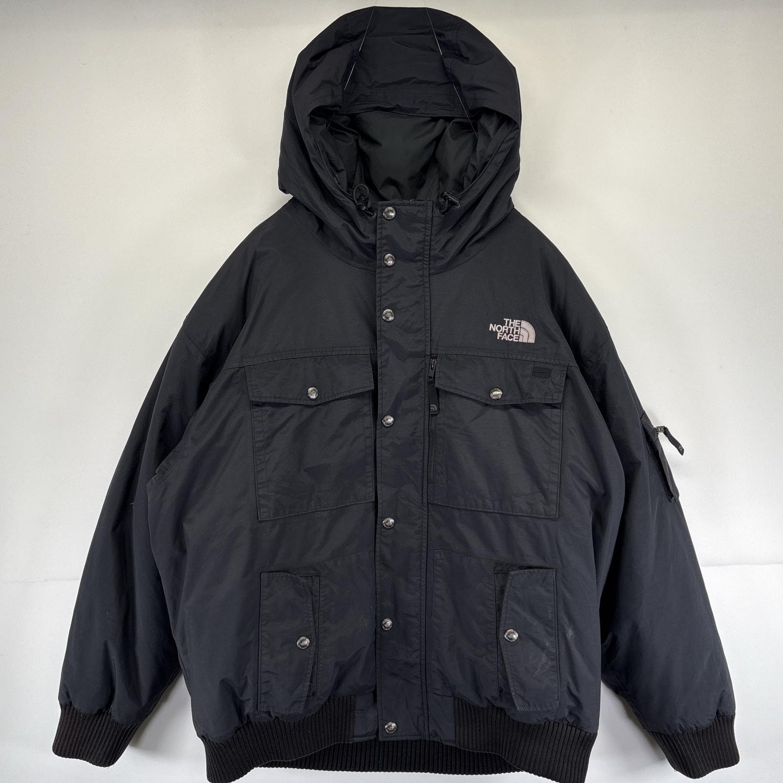 古着 ザ・ノースフェイス THE NORTH FACE ダウンジャケット Hy VENTハイベント ナイロンジャケット パーカー アウトドア 14041  ブラック メンズ
