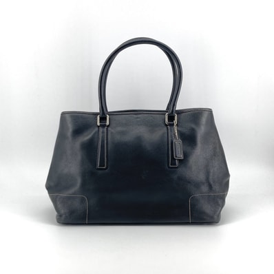 COACH(コーチ) シルバー金具 7757 トートバッグ ブラック