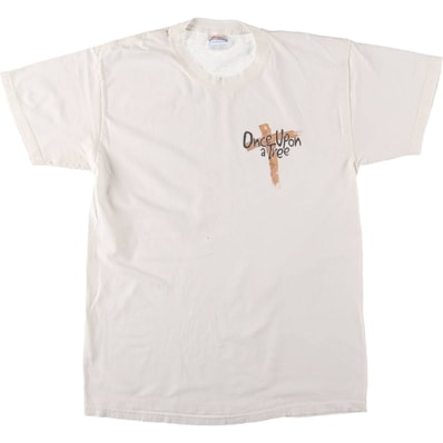 古着 ヘインズ Hanes HEAVYWEIGHT キリスト メッセージプリントTシャツ メンズM相当/eaa546471