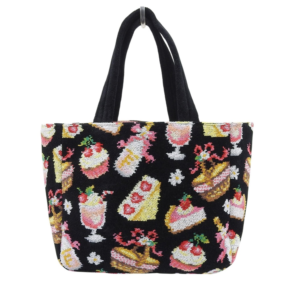 フェイラー x ちいかわ ハチワレストロベリードット 刺繍トートバッグ