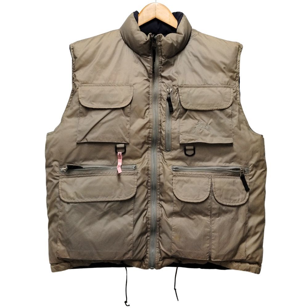 傷や汚れあり】STUSSY ステューシー × WTAPS リバーシブル
