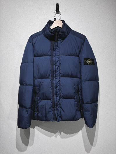 美品 STONE ISLAND ストーンアイランド クリンクル メンズ ダウン