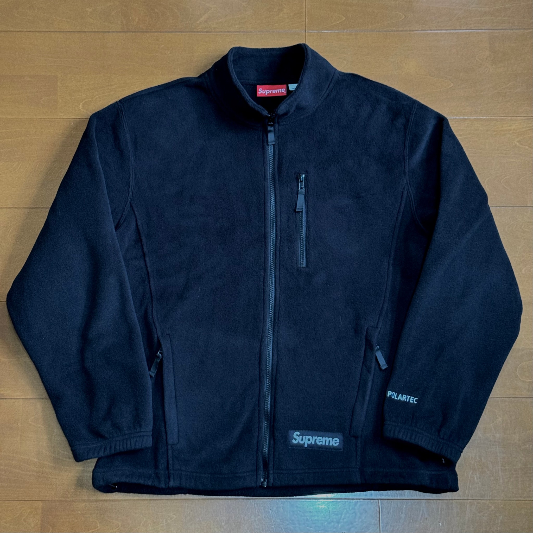 Supreme Polartec Zip Jacket "Black"