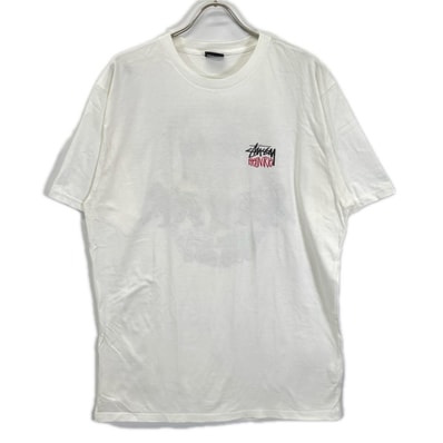 ステューシー ホワイト Feelin'Irie バックプリント Tシャツ XL
