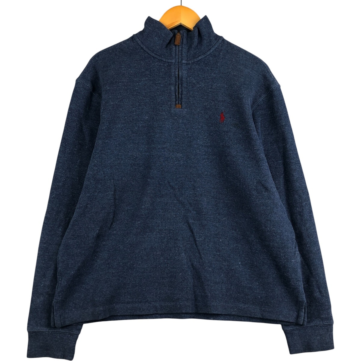 古着 ラルフローレン Ralph Lauren POLO RALPH LAUREN ハーフジップスウェットシャツ トレーナー メンズL相当/eaa595367