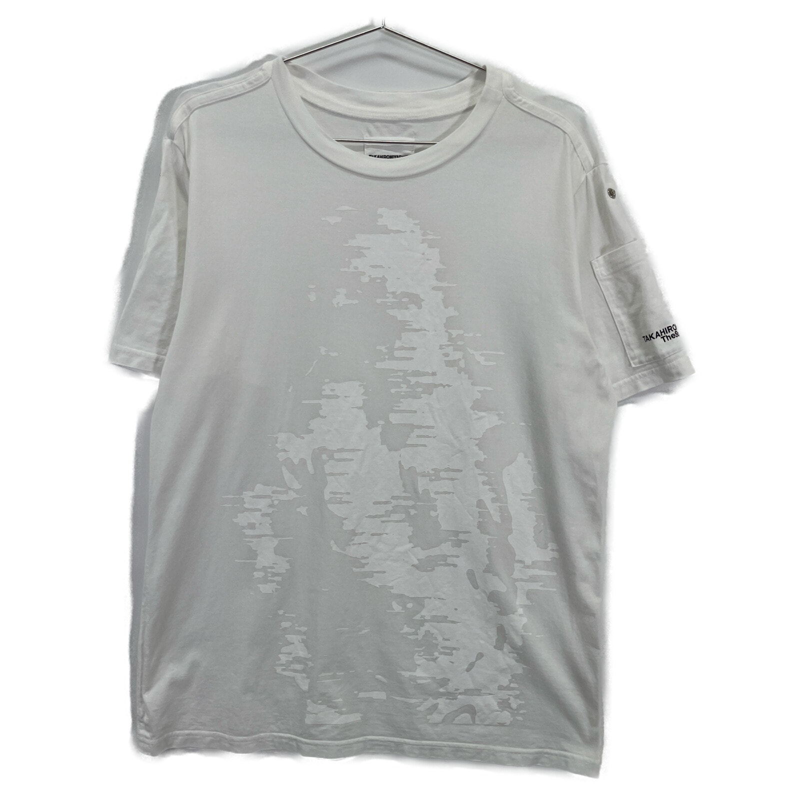 タカヒロミヤシタ ザ ソロイスト 22SS 0018SS22 cigarette pocket s/s tee./シガレット ポケット Tシャツ 48