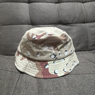Stussy Stock Bucket Hat "Desert Camo"