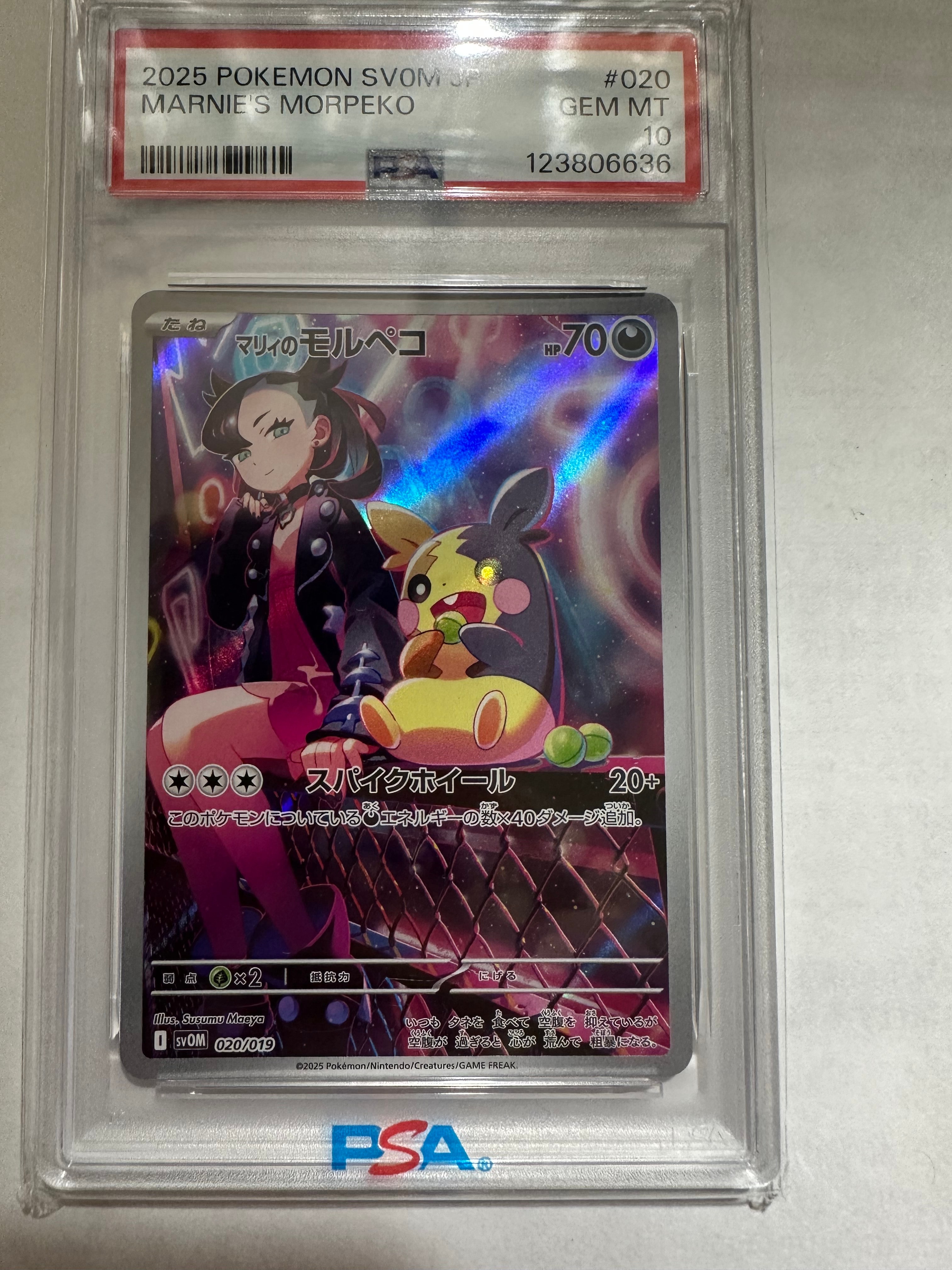 マリィのモルペコ [SVOM 020/019](スターターセットex「マリィのモルペコ&オーロンゲex」)