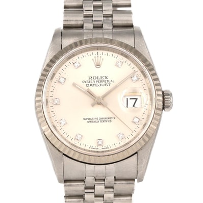 【ノーメンテナンス還元価格】ロレックス デイトジャスト 16234G. SSxWG 自動巻 S番