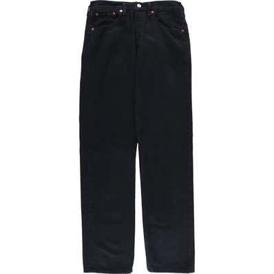 古着 リーバイス Levi's 501 ユーロモデル ブラックデニム ストレートデニムパンツ メンズw30相当/eaa588953
